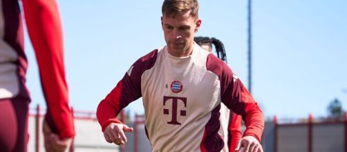 Joshua Kimmich, calciatore del Bayern Monaco. Foto © Bayern Monaco