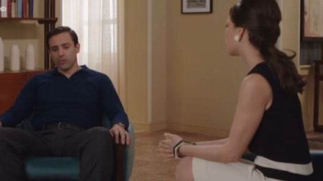 Enrico e Marta de Il Paradiso delle signore © Rai 1