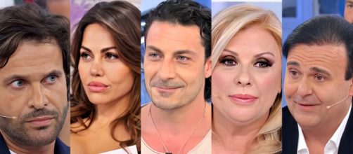 Alessio, Valentina, Pierpaolo, Tina e Cosimo - screenshot © Canale 5