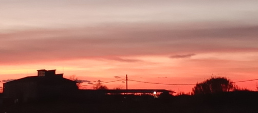 Foto di un tramonto © Patrizia La Gagge.
