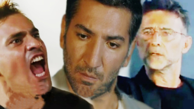 Tolga, Kahraman e Oltan durante il sequestro © Tradimento - Aldatmak