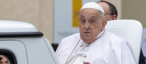 Papa Francesco in Piazza San Pietro (©Rai).