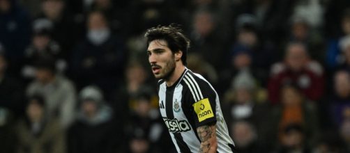 Tonali in azione © pagina Facebook Newcastle