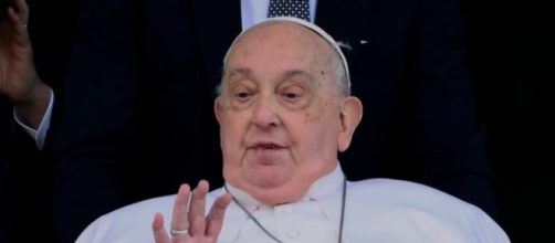 Una recente immagine di Papa Francesco © Rai.