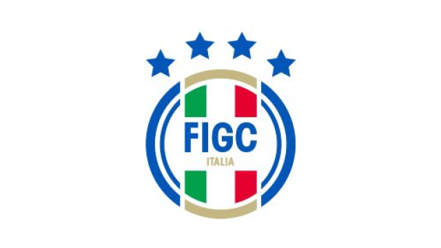Logo della Federazione Italiana Giuoco Calcio. Foto © FIGC