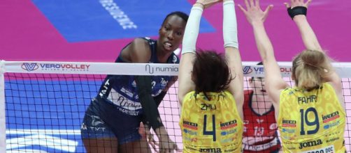 Conegliano-Milano Volley © Pagina Facebook ufficiale Lega Pallavolo Serie A Femminile