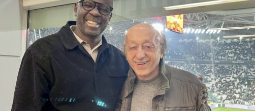 Lilian Thuram e Luciano Moggi - ©️ X Luciano Moggi.