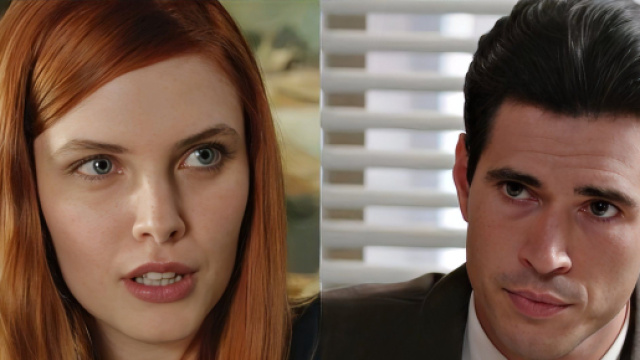 Odile Di Sant'Erasmo e Matteo Portelli - screenshoot &copy; Rai