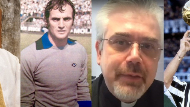 Pierbattista e Pier Luigi Pizzaballa, Fabio e Roberto Baggio © foto da Wikipedia