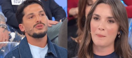 Gianmarco Steri e Nadia Di Diodato - screenshot © Canale 5.