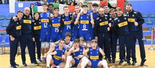 Italia Under 16 maschile Volley © Pagina Facebook ufficiale della Federazione Italiana Pallavolo