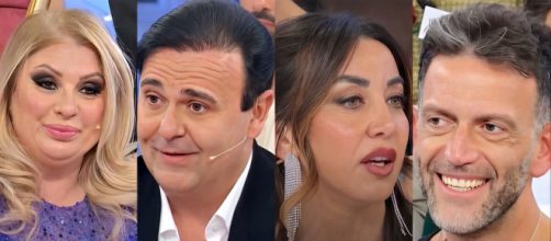 Tina, Cosimo, Francesca e Giovanni - screenshot © Canale 5