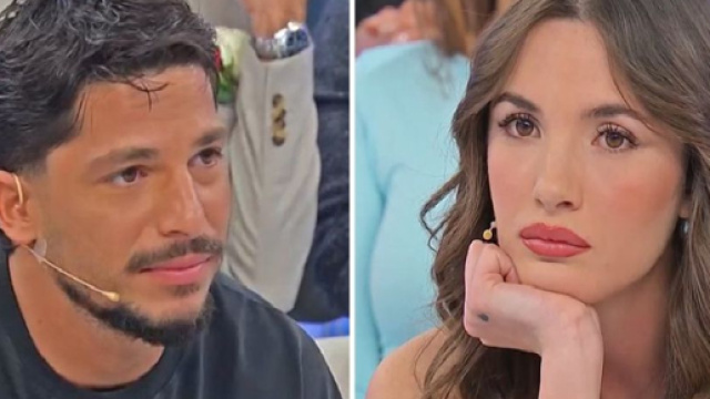 Gianmarco Steri e Nadia Di Diodato - screenshot © Canale 5.