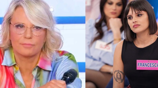 Maria De Filippi e Francesca Polizzi - screenshot © Canale 5
