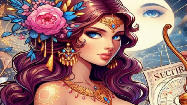 Segno del Sagittario generato con &copy; AI Copilot.