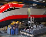 Treno FS in manutenzione - © Ferrovie dello Stato.