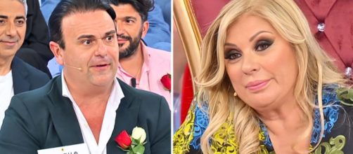 Cosimo Dadorante e Tina Cipollari - screenshot © Canale 5.