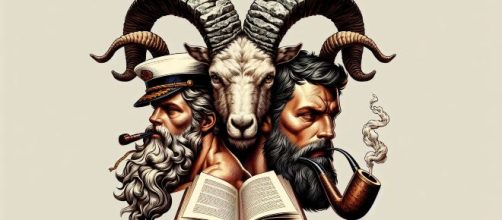 Immagine ispirata a Martin Eden per il Capricorno. © Immagine creata con DALL·E