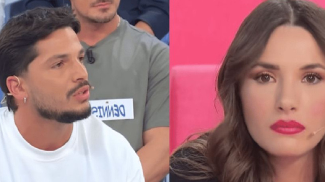 Gianmarco Steri e Nadia Di Diodato - screenshot © Canale 5.