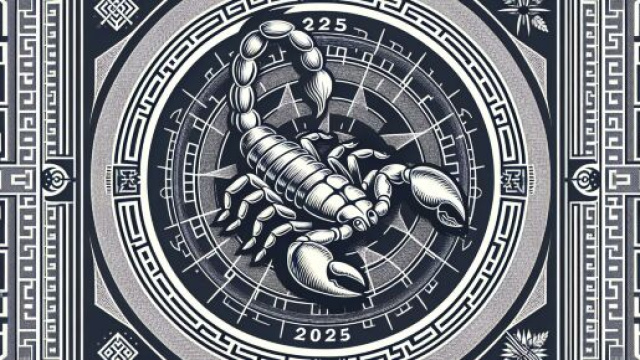 Illustrazione ispirata al segno dello Scorpione. © Immagine creata con Dall-E
