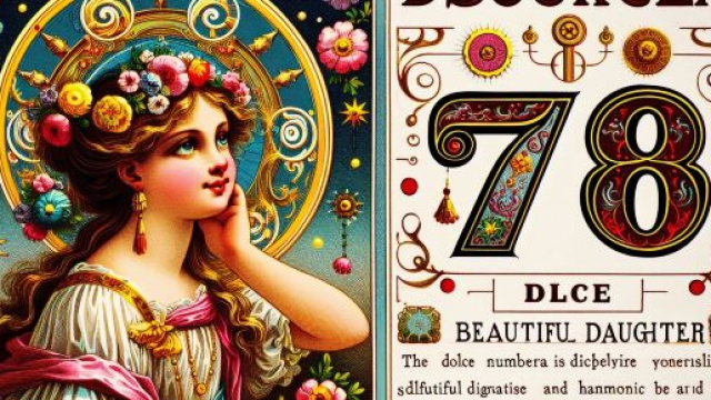 Pesci e la bella figliola, numero 78 della Smorfia. © Immagine creata con Dall-E