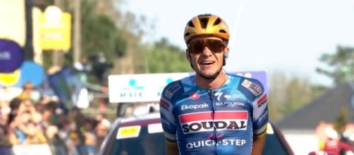 Remco Evenepoel - © Screenshot Eurosport.
