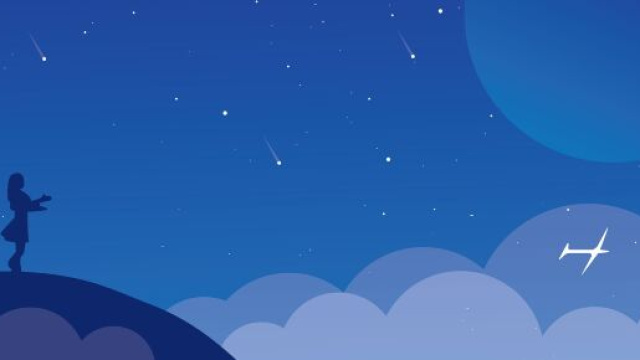 Ragazza sotto un cielo di stelle – © pixabay.com.