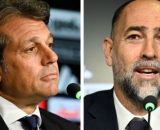 Cristiano Giuntoli e Igor Tudor. Foto © Juventus