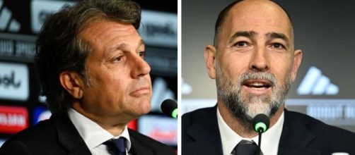 Cristiano Giuntoli e Igor Tudor. Foto © Juventus