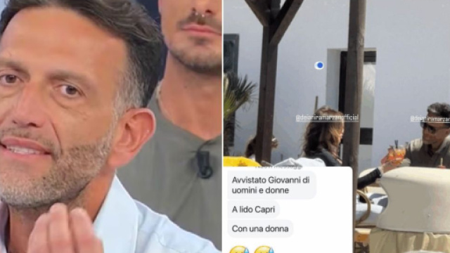 Giovanni Siciliano - screenshot &copy; Canale 5/Instagram.