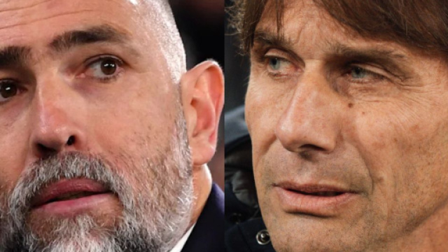 Igor Tudor e Antonio Conte &copy; Juventus FC e SSC Napoli