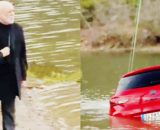 Guzide e Sezai sulla scena del ritrovamento dell'auto di Ipek © Tradimento - Aldatmak.