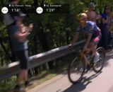Remco Evenepoel - © Screenshot Eurosport