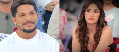 Gianmarco Steri e Nadia Di Diodato - screenshot © Canale 5.