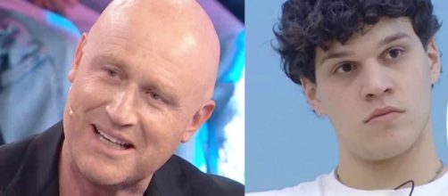Rudy Zerbi e Nicolò - screenshot © Canale 5.