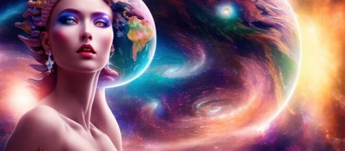 Una donna nell'universo © Pixabay