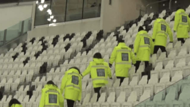 Personale della Juventus in azione allo stadio © Juventus.