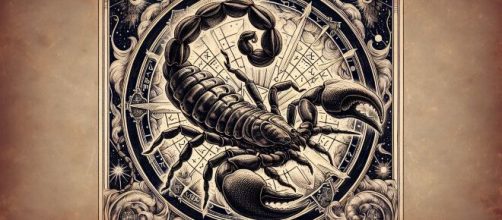 Un'immagine rappresentativa del Carro associato al segno dello Scorpione. © Immagine creata con Dall-E