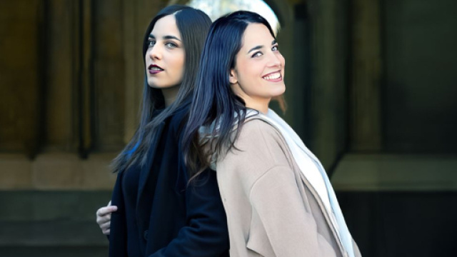 Micaela e Manuela Cirillo (Gina Amarante) &copy; Un Posto al Sole Rai.