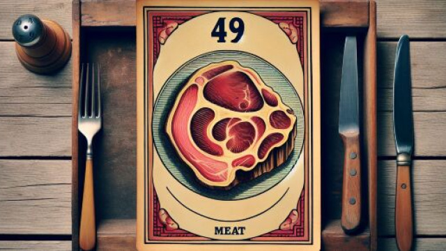Oroscopo del 30 aprile 2025, numero 49 'o piezzo e carne per il segno dei Gemelli. © Immagine creata con Dall-E