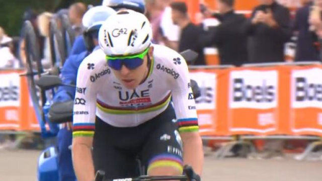 Tadej Pogačar - &copy; Screenshot Eurosport.