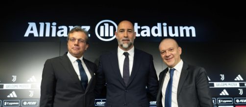 Cristiano Giuntoli, Igor Tudor e Maurizio Scanavino - ©️ X Juventus FC
