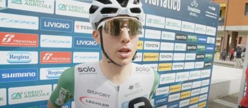 Davide Piganzoli - © Screenshot Eurosport.