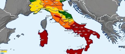 La cartina meteorologica dell'Italia © Dream Lab - Canva.