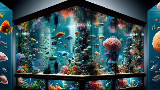 Immagine ispirata a Inception per l’Acquario. © Immagine creata con DALL·E