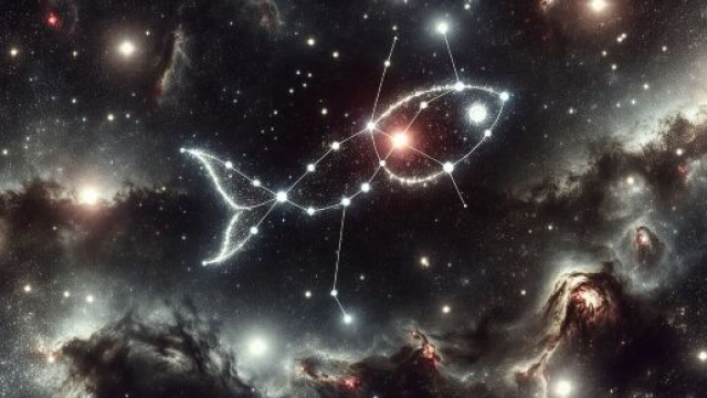 Immagine ispirata a Interstellar per i Pesci. © Immagine creata con DALL·E