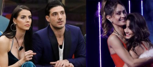 Shaila Gatta, Lorenzo Spolverato, Helena Prestes e Zeudi Di Palma - screenshot © Mediaset.