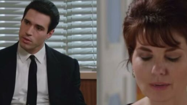 Adelaide e Matteo de Il Paradiso delle signore © Rai