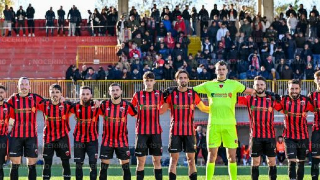 Formazione della Nocerina. Fonte Nocerina Calcio