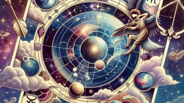 L'arcano del Mondo guida il Sagittario verso il compimento e l'armonia cosmica. © Immagine creata con Dall-E